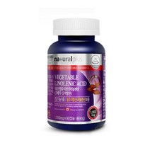 아마씨 식물성 필수지방산 리놀렌산 1000mg x 90캡슐 3개월분, 1병