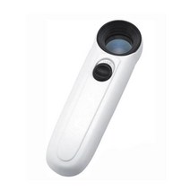 전기전자 실험용 40배율 LED 광학 돋보기 확대경 관찰 선물