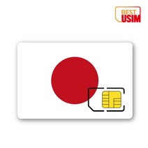 일본 베스트유심 단기 매일500MB 1GB 2GB 데이터무제한 오사카 여행유심칩, 우체국빠른등기(다음날수령), 매일2GB, 7일