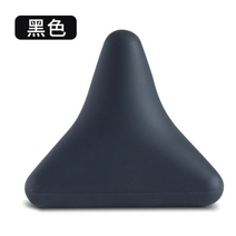 토구 트라택 실리콘 마사지 콘 solid ball psoas muscle release thoracic spine back neck 견갑골 발 요가 triangular 이완, 검은 색
