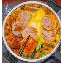 의정부식 부대찌개 냄비째 끓여먹는 부대찌개 간편조리 끝판왕 햄폭탄 밀키트 자취요리 캠핑요리 홈파티요리