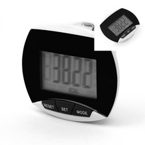 디지털 만보기 블랙 발목만보기 만보시계 만보다이어트 만보측정기 시계형만보기 만보기 손목형만보기 허리만