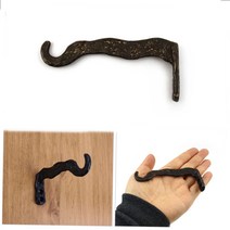 빈티지 옷걸이 주물재질 고정식 100mm 후크 걸이, 본상품선택, 본상품선택
