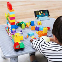 블럭방책상 레고 7세책상 유아좌식테이블 공부시트지 3종 놀이책상 영유아책상 공부방, 레고상+숫자공부3종세트