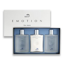 코스모코스 꽃을든남자 이모션 스킨케어 3종 세트, 1세트