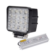 아이맥몰 LS48w 4000루멘 LED 서치라이트 작업등 조명 안개등 집어등, LS48(60)+SMPS100, LED등