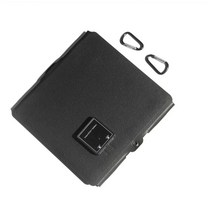 태양광센서등21W ETFE 접이식 태양 열 충전기 US 5V 휴대 보조베터리 태양 전지 패널 접는 가방 휴대용 야, 01 lk