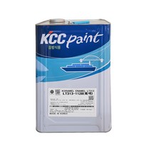 KCC 페인트 LT313 코라멜에나멜 : 중방식 에나멜 상도 선박 엔진 철재 철골 H빔 난연 18L 4L 회색 컴퓨터조색, GA0066