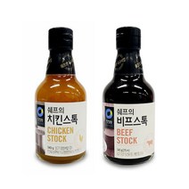 [MantaX] 청정원 요리에 풍미를 더할 치킨 비프스톡 340g 택1