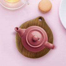 도넛받침대 코코도도 프리미엄 나무 받침대 냄비 티크 원목 국 주방, 1개