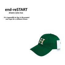 엔드리스타트 H 영문 로고 볼캡 캡 모자 남녀공용 ESA033