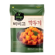 CJ더마켓 집반찬 집밥 가정식 자취템 탑티어 비비고 깍두기 배추 총각 열무 국산 업소용 김치 500G, 6개