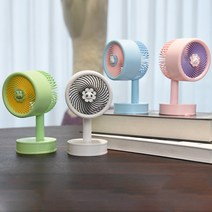 탁상용 소형 선풍기 휴대용 탁상용 사무용 USB 미니 무음 선풍기 기숙사 충전 가능, YS2256A-멜란지