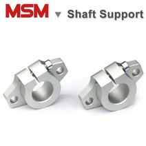 MSM 샤프트 서포트 SHF8 SHF10 SHF12 SHF13 SHF16 SHF20 SHF25 SHF30 SHF35 SHF40 SHF50 알루미늄 홀더 선형 레일 엔드 브래킷 mm, 4Pcs