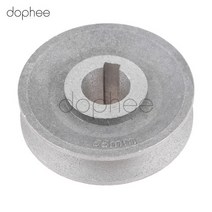 자바라 컨베이어 벨트 바퀴 우레탄 롤러Dophee-재봉틀 알루미늄 풀리 휠 45-120mm 솔리드 할로우 타이밍, 03 55mm