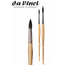 다빈치 5590 수채화붓 다람쥐털 둥근붓 PETIT GRIS 낱개 / 옵션선택, 6호