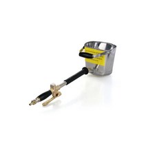 면갈이 콘크리트 연마기 문지르는 기계 시멘트 몰탈 모르타르 뿜칠 미장 분사기 건 호퍼 제트 석고 분무기 벽과 천장 붙어 스프레이 어, 골드