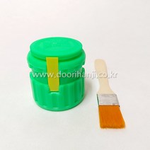 한지 야생화LED청자등만들기 DIY 한지공예재료 만들기세트 두리한지공방, 밀풀(소)+다용도붓(소)