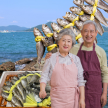 먹사부 영광 법성포 국내산 굴비 선물세트 선물용 가정용 소 중 특대 장대 말린 10마리 20미 포장 대용량 생선 참조기 제수용 소포장, 20미 엮걸이 굴비 선물세트 (1.4kg)