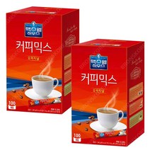 동서 맥스웰 오리지날 커피믹스 100T X 2개(200T) 스틱커피 일회용, 1개, 상세페이지 참조