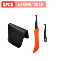 견고한 Tile Gap Repair Tool Set Caulking Finisher Polyurethane Sealant Smooth Scraper with Hook Knif, 07 Set 8