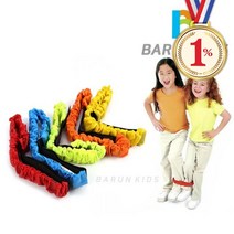 일프로 - 2인3각 (낱개) 밴드재질 48x3cm 어린이집 유치원 놀이교구 유아체육교구, 레드, 1개