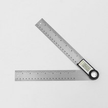 정밀 측정공구 디지털 스틸 각도기20cm 측정고구 작업용 각도계 각도자
