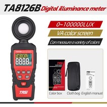 전문가 휴대용 검교정 블루투스 TASI-TA8131/TA8133 디지털 조도계 사진 분할 Lux/Fc 환경 테스터, 07 TA8126B