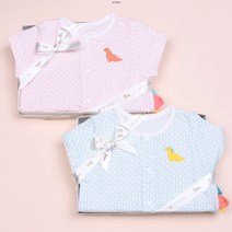 에뜨와 댕댕바디수트 핑크+민트 07Q3 17915(쌍둥이 출산선물)