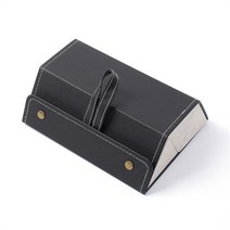 (주)트리 인천가정지사 롤형 접이식 3구 안경케이스(블랙) 선글라스보관함 (8924346)