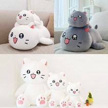 KC인증 냐한 남자 고양이 춘배 영철 인형 27 35 45cm 초 대형 캐릭터 곰 돌이 동물 인형, 춘배 라잉 50cm