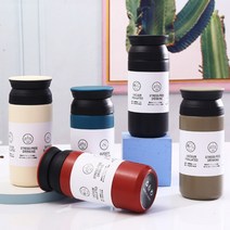 각인 라벨 제작 텀블러 스텐 보온 보냉 보틀 물 컵 병 457369EA 457369EA, 쿠팡@ 7트라벨500ml아이보리