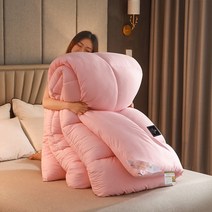 오리털 이불 duck down goose blanket 겨울 퀼트 담요 거위 이불 3D 빵 이불이불이불 모든 시즌 럭셔리 100