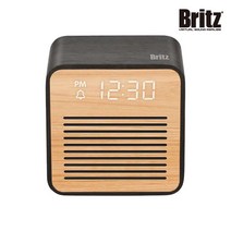 브리츠 Britz BZ-REC200 알람시계 블루투스 스피커 (블랙), 1