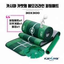 카시야 KAXIYA 골프 퍼팅매트 30x300 카페트 메모리 퍼터 연습 추천 파는곳