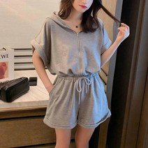 새로이 여성용 반바지 점프수트