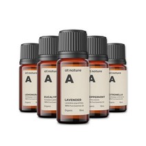 앳네이처 유기농 라벤더 유칼립투스 천연 아로마 에센셜 오일 10ml, A09_유기농 일랑일랑 10ml
