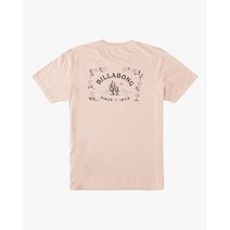 BILLABONG(빌라봉) 빌라봉 코어 아치 웨이브 워싱 반팔 티셔츠 AC21ST213