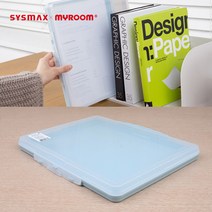 시스맥스 투웨이 파일케이스 파일보관함 파일박스. 파일정리함 화일케이스 서류케이스 화일보관함 파일케이스, 아이보리+투명-소