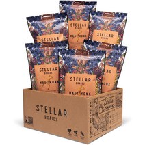 Pretzel Maui Monk 스윗 어니언 스타일 양념된 프레첼 5oz 6개 팩 소유 구운 스낵