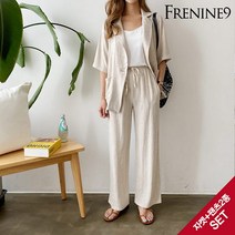 [드넬] 워싱린넨자켓바지세트FZ12053A (P001576019)