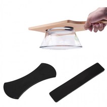 무타공 나노접착 매직스틱 거치대 자유스틱 논슬립패드 스마트폰 핸드폰 차량용, 매직스틱패드거치대