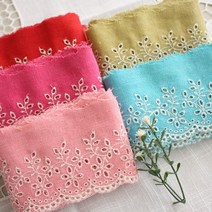 자투리 린넨레이스 마카롱 택1, 린넨레이스 마카롱 민트