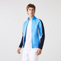 라코스테 스포츠 클래식 핏 지퍼 테니스 블루 스웨트셔츠 집업 맨투맨 상의 SPORT Classic Fit Zip Tennis Sweatshirt