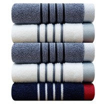 송월타올 포라인40 카운테스마라 타월 150g 30수 면사, 랜덤발송, 5개