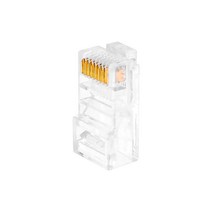 엠비에프 CAT.5E 랜 케이블 모듈러 플러그 커넥터 100개입 MBF-RJ45