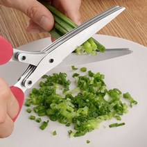 이지쿠킹 채칼 파채 스텐 파썰기 쪽파 5날 김가루 가위, 단품, 본상품선택, 1개
