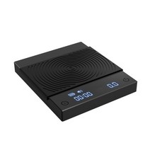 타임모어 3.0 핸드드립 에스프레소 카페 바리스타 가정용 2kg 신제품 주방 커피 전자저울, 기본+(검정)