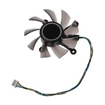 R128015SU 75mm 0.50AMP 4PIN 그래픽 카드 냉각 팬 EAH5830 GTS 260 450