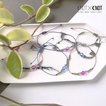 [KNOTXKNOT] 단독 디자인 햇빛 심쿵 선샤인 매듭 인연 비즈 팔찌